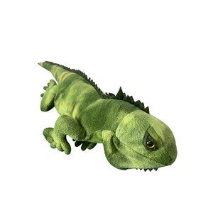 Tiger Tale Toys Plush Iguana‎ Green Lizard 29" Stuffed Animal Toy Realistic